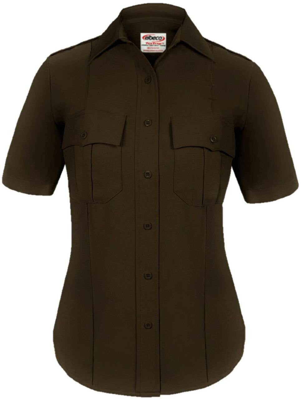  Elbeco Textrop2 Womens Zippered Short Sleeve Shirt