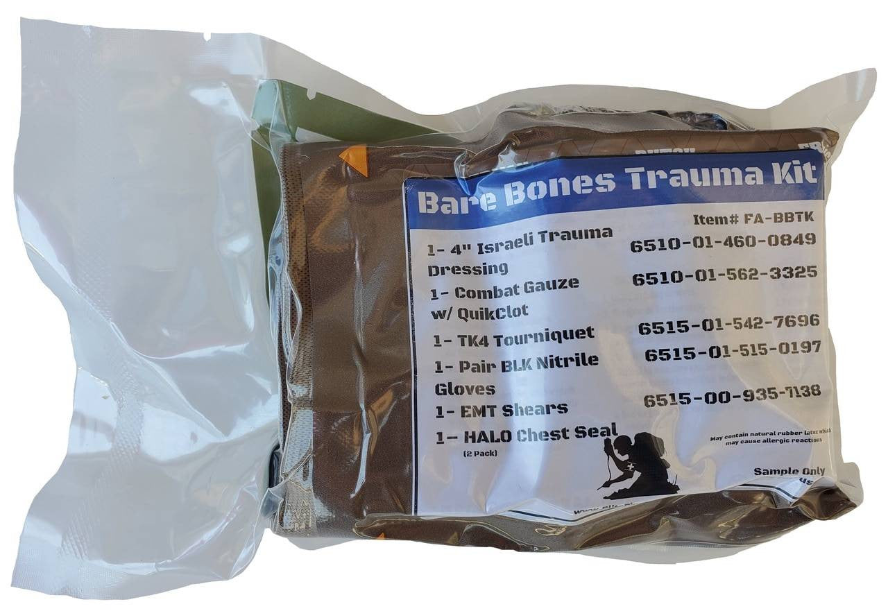  Elite First Aid Bare Bones Trauma Kit
