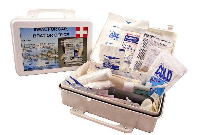  Elite First Aid, Inc. White Series Kit - 16 Persons