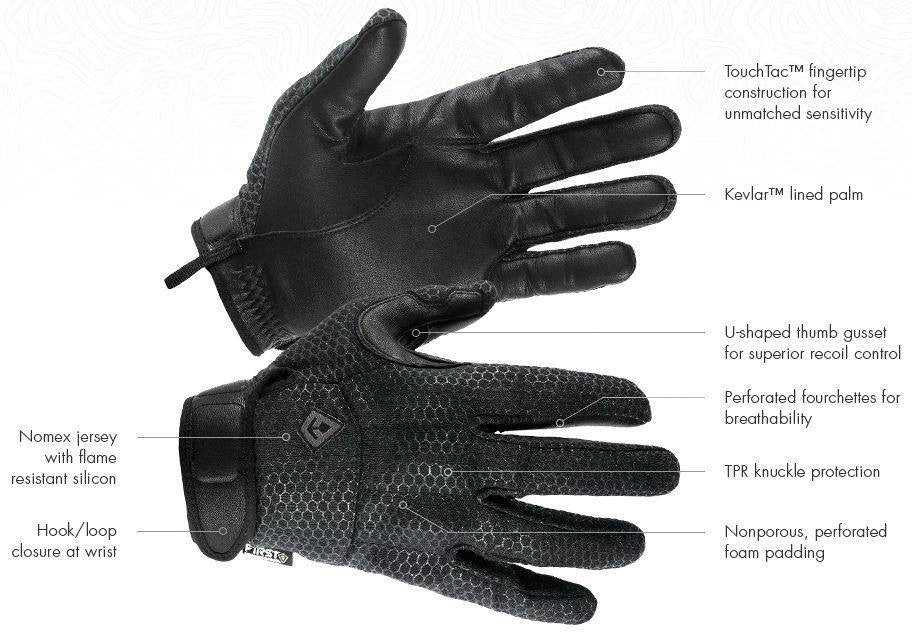  First Tactical Slash & Flash Hard Knuckle Glove 150012