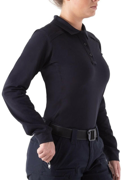  First Tactical Women's Cotton Long Sleeve Polo 121502