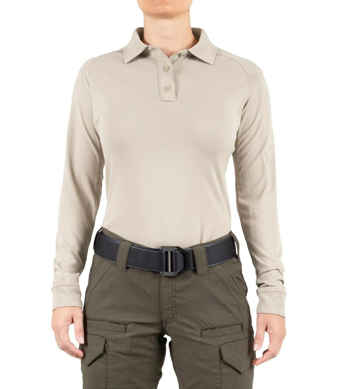  First Tactical Women's Performance Long Sleeve Polo 121503