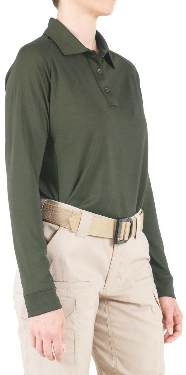  First Tactical Women's Performance Long Sleeve Polo 121503