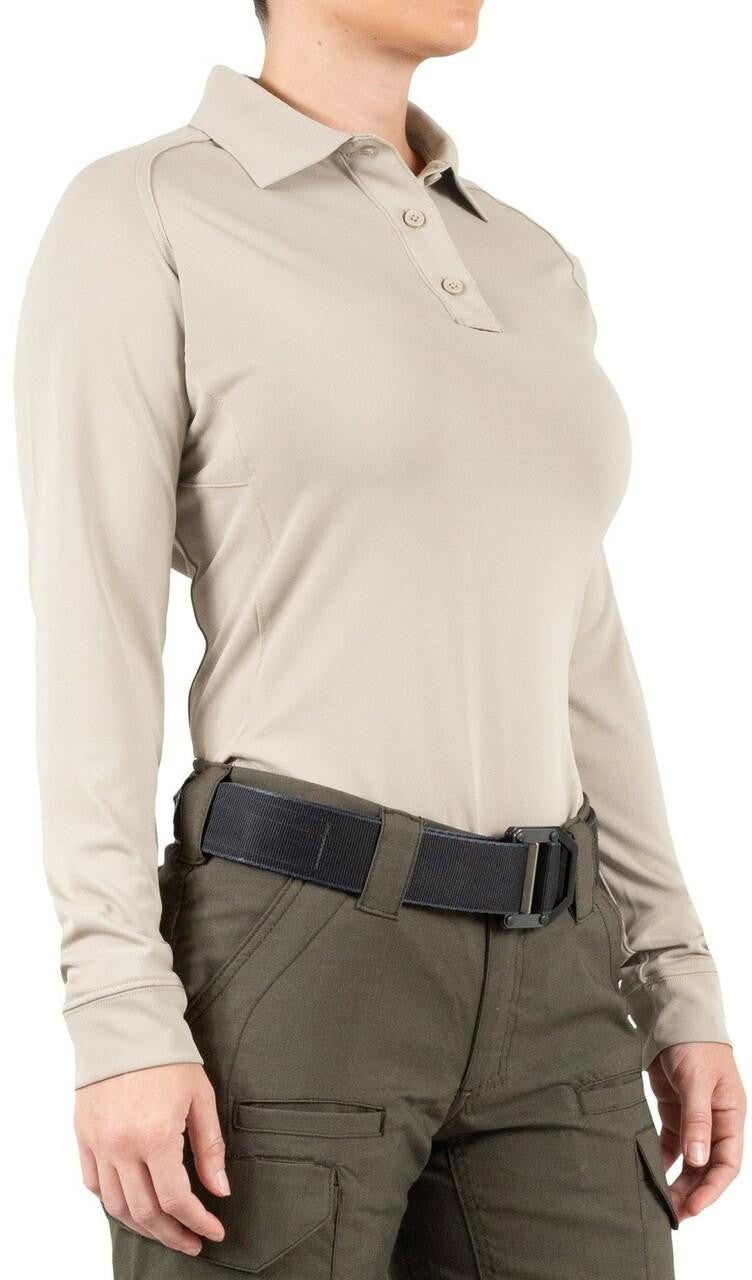  First Tactical Women's Performance Long Sleeve Polo 121503