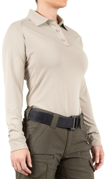  First Tactical Women's Performance Long Sleeve Polo 121503