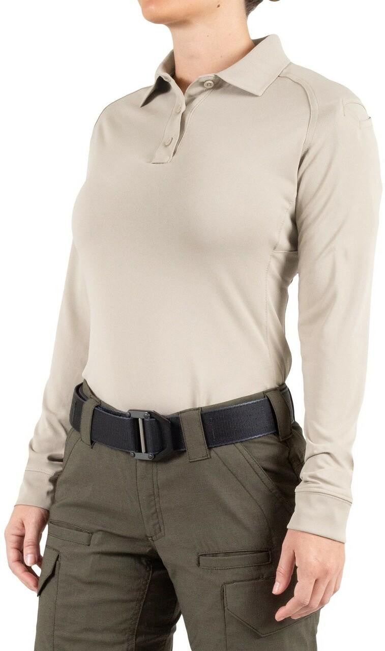  First Tactical Women's Performance Long Sleeve Polo 121503