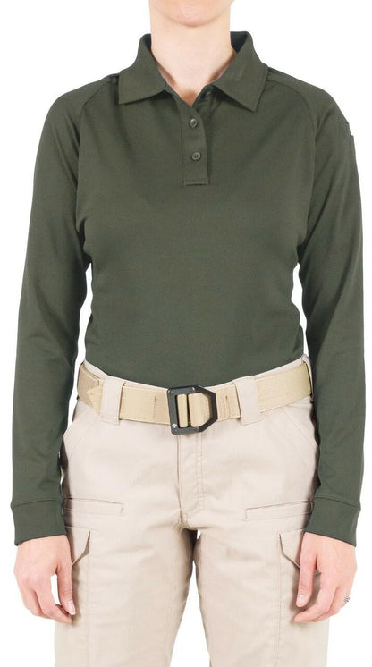  First Tactical Women's Performance Long Sleeve Polo 121503
