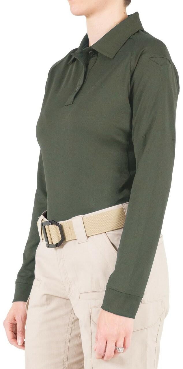  First Tactical Women's Performance Long Sleeve Polo 121503