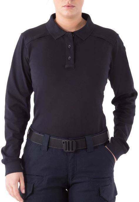  First Tactical Women's Performance Long Sleeve Polo 121503
