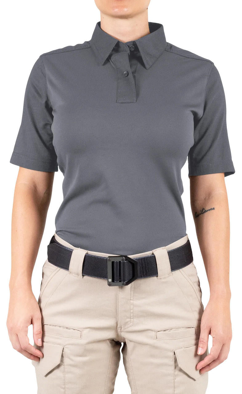  First Tactical Women's V2 Pro Performance Short Sleeve Polo Shirt