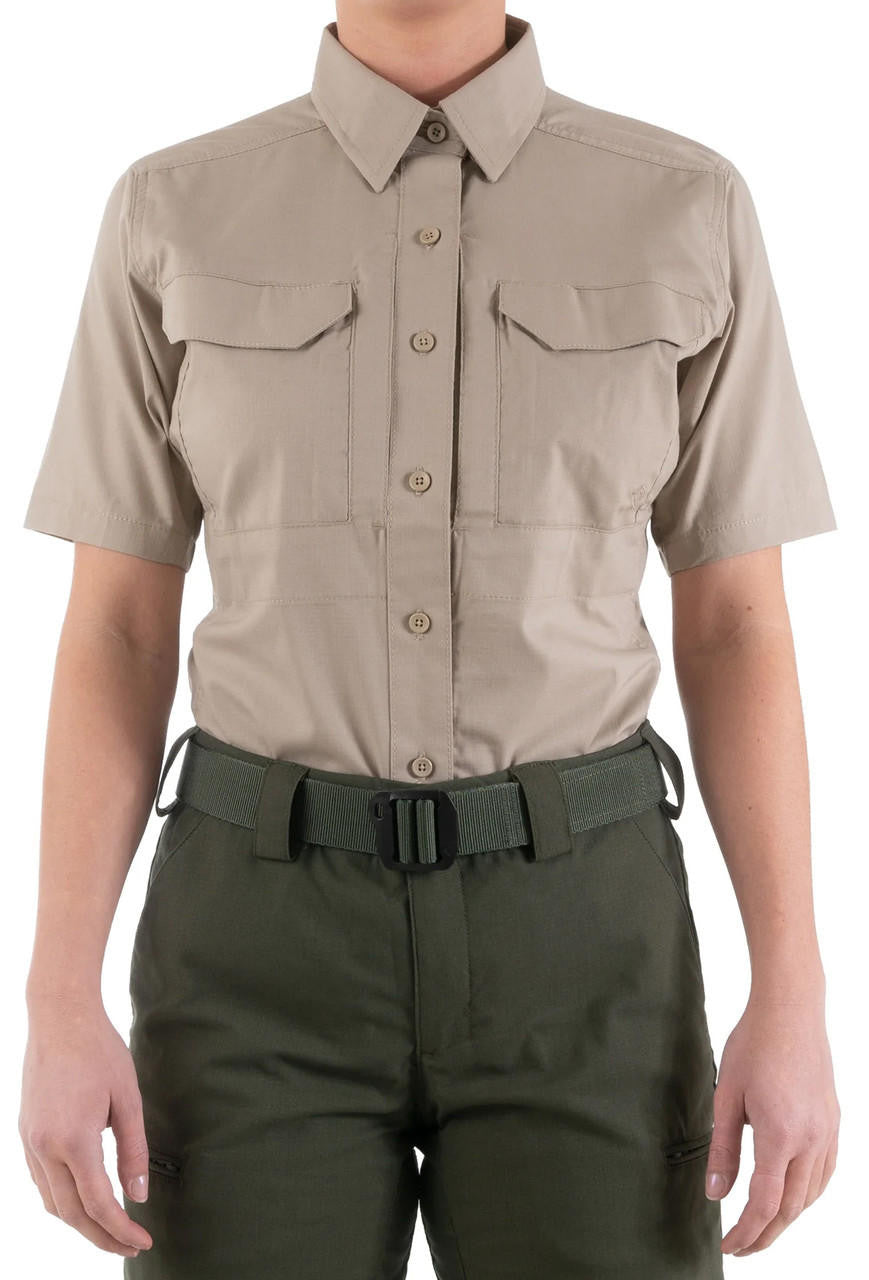  First Tactical Women's V2 Tactical Short Sleeve Shirt