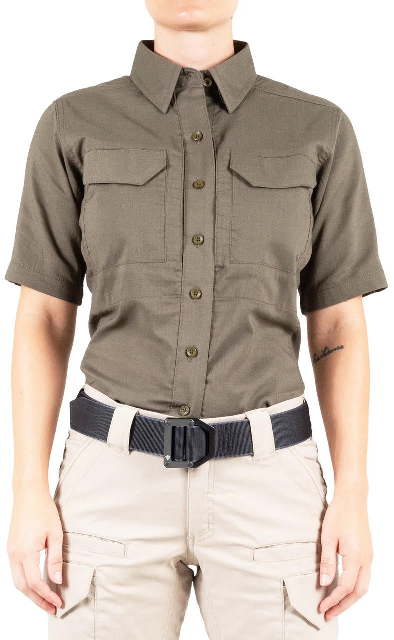  First Tactical Women's V2 Tactical Short Sleeve Shirt