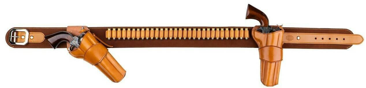 Galco 1880s 3" Western Cartridge Belt .38 / .357
