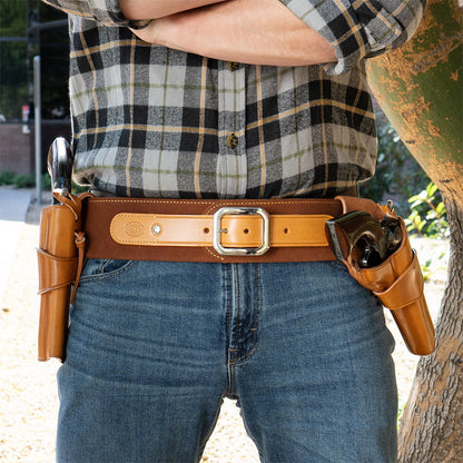  Galco 1880s 3" Western Cartridge Belt .38 / .357