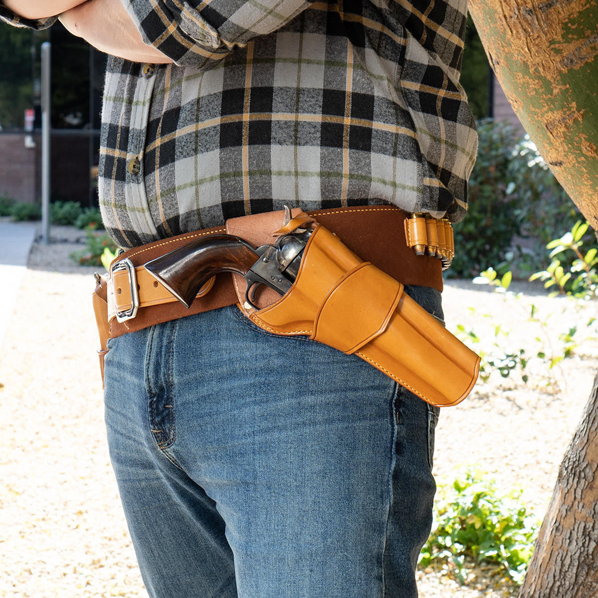  Galco 1880s 3" Western Cartridge Belt .38 / .357
