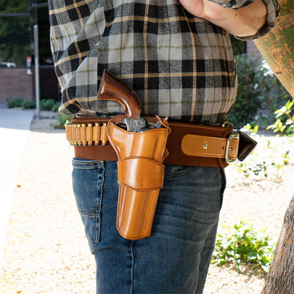  Galco 1880s 3" Western Cartridge Belt .38 / .357