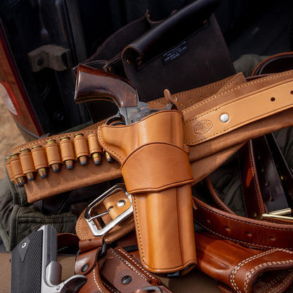  Galco 1880s 3" Western Cartridge Belt .44/ .45