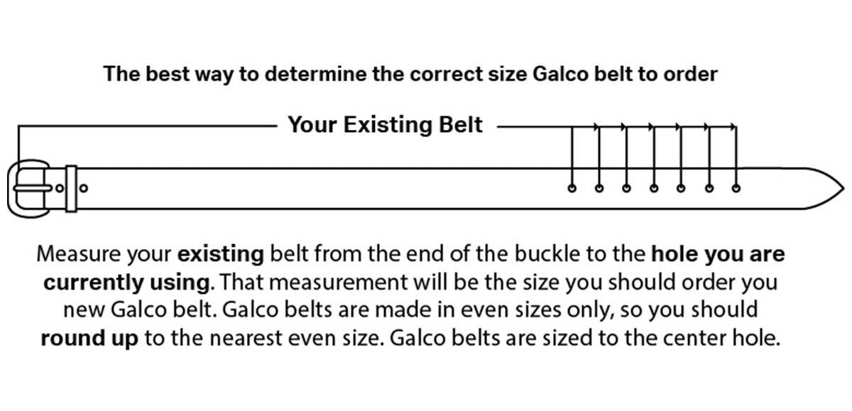  Galco SB2 1 1/2" Casual Holster Belt