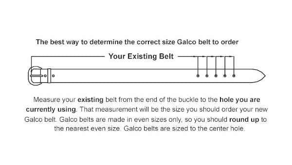  Galco SB3 1 1/2" Dress Holster Belt