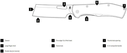  Gerber FlatIron Folding Knife