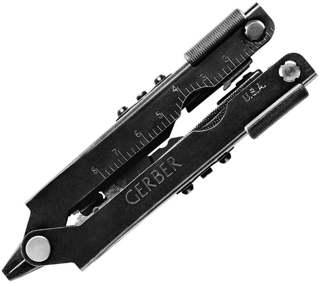  Gerber Multi-Plier 600 Black W/ Cutter Inserts & Leather Sheath