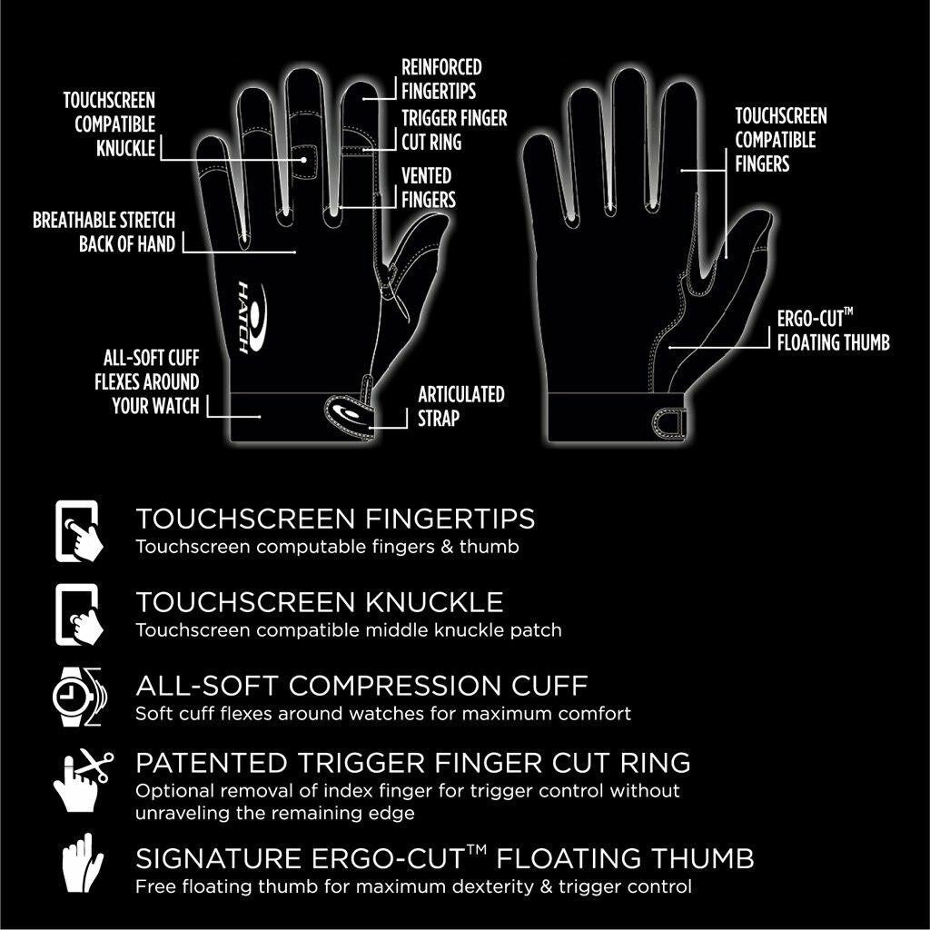  Hatch Task Medium Police Duty Glove W/ Kevlar TSK324
