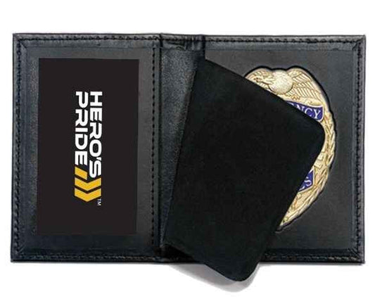  Hero's Pride Bi-fold Badge Case With ID Window