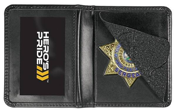  Hero's Pride Deluxe Low Profile Badge Case With ID