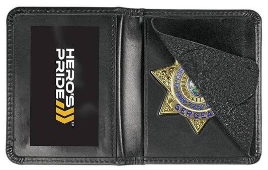  Hero's Pride Deluxe Low Profile Badge Case With ID