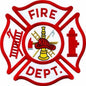  Hero's Pride Fire Dept. Patch - 12x12"