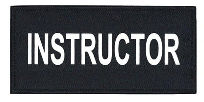  Hero's Pride Instructor Tactical Chest And Back Patch Set
