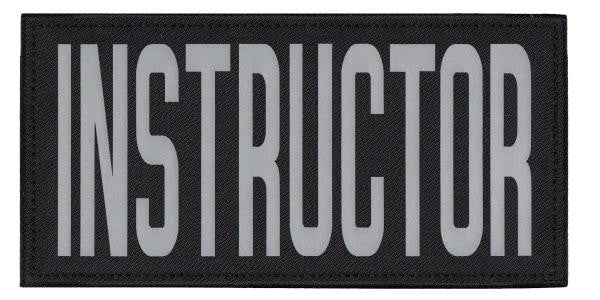  Hero's Pride Instructor Tactical Chest And Back Patch Set