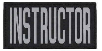  Hero's Pride Instructor Tactical Chest And Back Patch Set