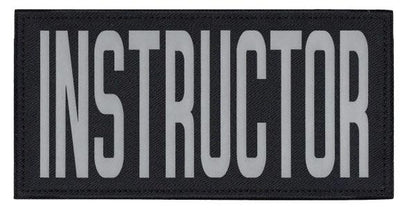  Hero's Pride Instructor Tactical Chest And Back Patch Set