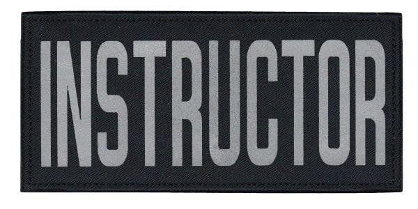  Hero's Pride Instructor Tactical Chest And Back Patch Set