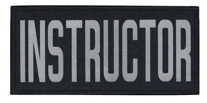  Hero's Pride Instructor Tactical Chest And Back Patch Set