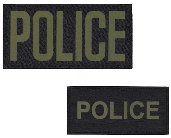  Hero's Pride Police Tactical Chest And Back Patch Set