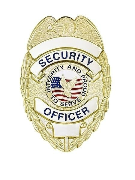  Hero's Pride Security Officer Lightweight Badge 4205