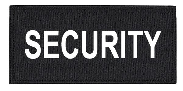  Hero's Pride Security Tactical Chest And Back Patch Set