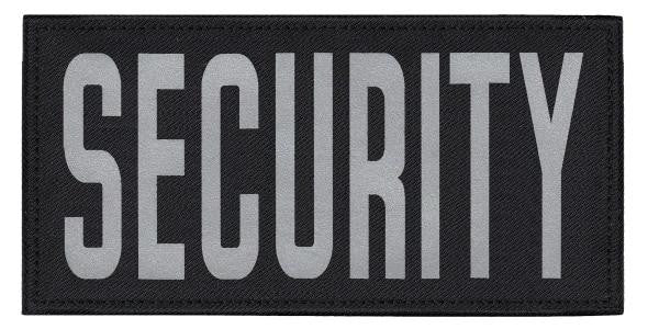  Hero's Pride Security Tactical Chest And Back Patch Set