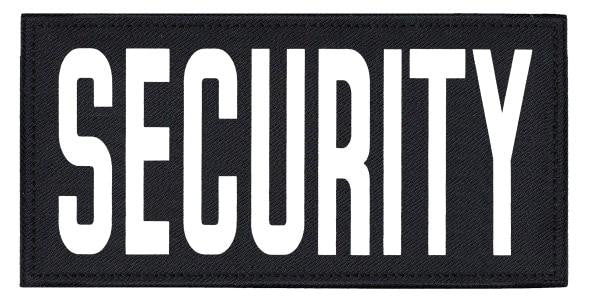  Hero's Pride Security Tactical Chest And Back Patch Set