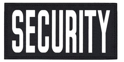  Hero's Pride Security Tactical Chest And Back Patch Set