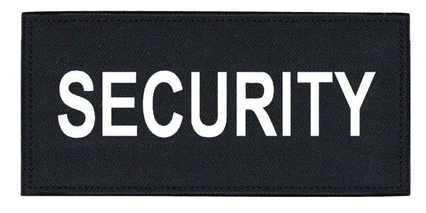  Hero's Pride Security Tactical Chest And Back Patch Set