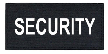  Hero's Pride Security Tactical Chest And Back Patch Set