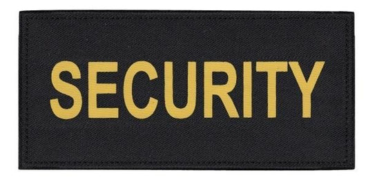  Hero's Pride Security Tactical Chest And Back Patch Set