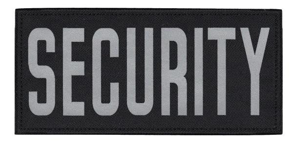  Hero's Pride Security Tactical Chest And Back Patch Set