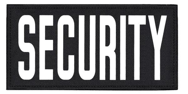  Hero's Pride Security Tactical Chest And Back Patch Set