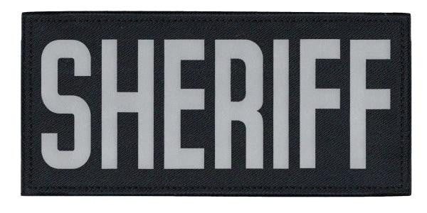  Hero's Pride Sheriff Tactical Chest And BackPatch Set