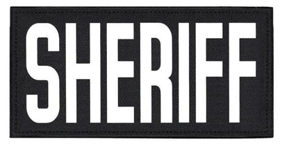  Hero's Pride Sheriff Tactical Chest And BackPatch Set