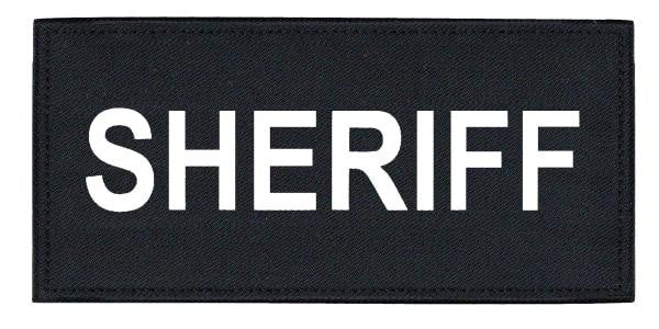  Hero's Pride Sheriff Tactical Chest And BackPatch Set